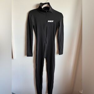 PRIX Black Long sleeve One-Piece Jumpsuit Small